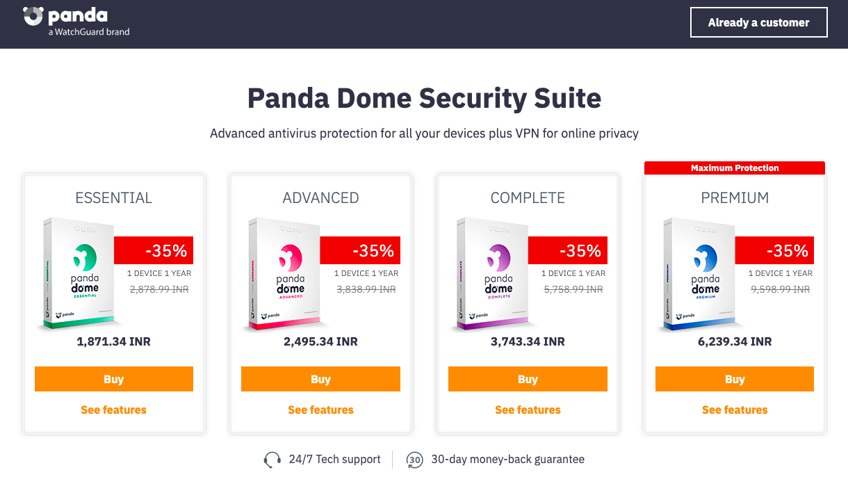 panda security homepage